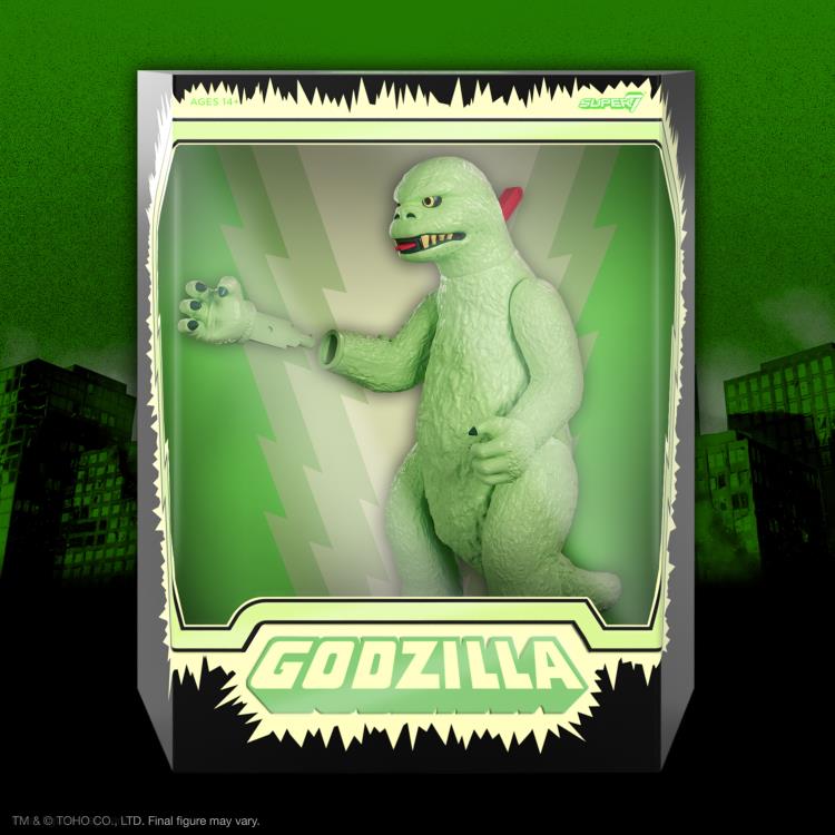 Toho Shogun Ultimates! Shogun Godzilla (Glow-in-the-Dark) Super 7 Toys